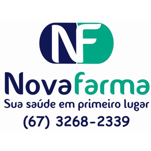 Logotipo da empresa ''NOVA FARMA ''