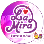Logotipo da empresa LA MIRA SORVETES E ACAI LTDA