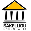 Logotipo da empresa SAKELLIOU ENGENHARIA
