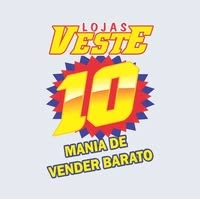 Logotipo da empresa VESTE 10 MANIA DE VENDER BARATO