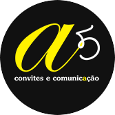 Logotipo da empresa A5 CONVITES E COMUNICACAO