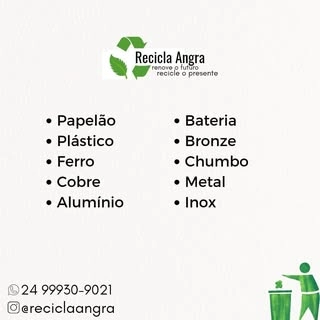 Logotipo da empresa J L RECICLAGEM ANGRA