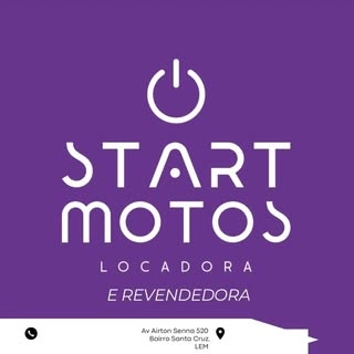 Logotipo da empresa START MOTOS LOCADORA