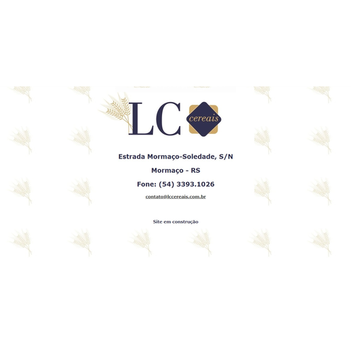 Logotipo da empresa LC CEREAIS