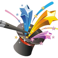 Logotipo da empresa WORLD MAGIC ANIMACOES E EVENTOS