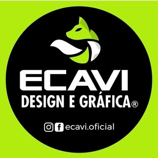 Logotipo da empresa ECAVI DESIGN E GRAFICA