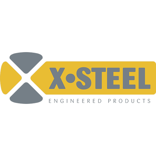Logotipo da empresa X - STEEL