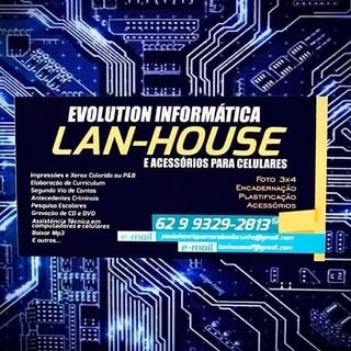 Logotipo da empresa EVOLUTION INFORMATICA