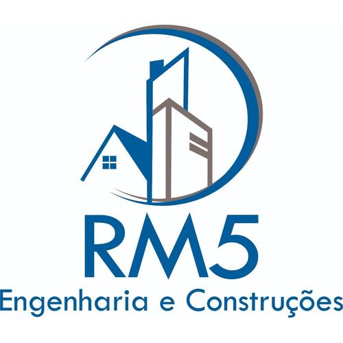 Logotipo da empresa RM5 ENG CONSTRUCOES