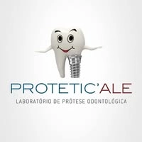 Logotipo da empresa PROTETIC'ALE LABORATORIO DE PROTESE ODONTOLOGICA