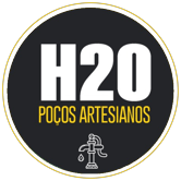 Logotipo da empresa H2O POCOS ARTESIANOS