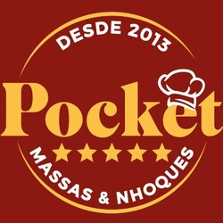 Logotipo da empresa POCKET PIZZAS E MASSAS