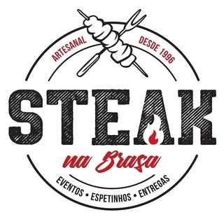Logotipo da empresa STEAK NA BRASA