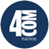 Logotipo da empresa 4COM PLASTICOS