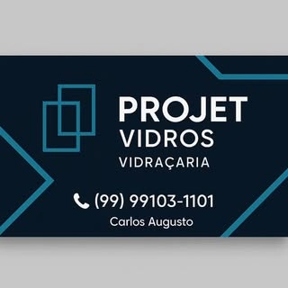 Logotipo da empresa PROJETVIDROS