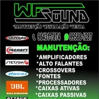 Logotipo da empresa WF ELETRONICOS