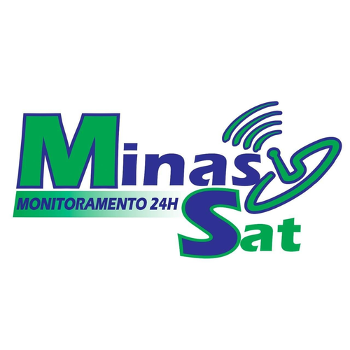 Logotipo da empresa MINAS SAT MONITORAMENTO 24 HORAS