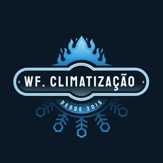 Logotipo da empresa WF CLIMATIZACAO