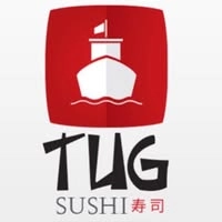 Logotipo da empresa tug sushi restaurante ltda