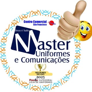 Logotipo da empresa MASTER UNIFORMES, PROPAGANDAS E COMUNICACOES