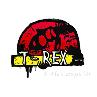 Logotipo da empresa T-REX PETS