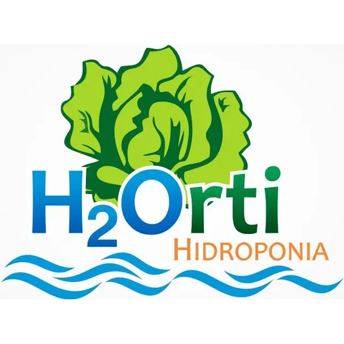 Logotipo da empresa H2ORTI HIDROPONIA