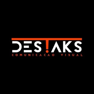 Logotipo da empresa DESTAKS COMUNICACAO VISUAL