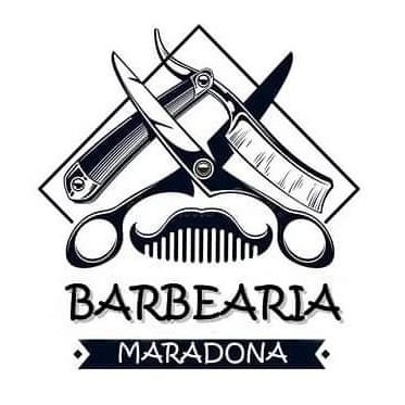 Logotipo da empresa BARBEARIA MARADONA