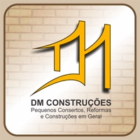 Logotipo da empresa DM CONSTRUCOES