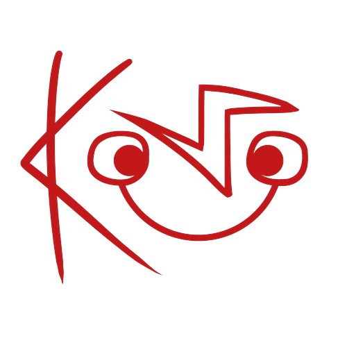 Logotipo da empresa KONJOU DESENHOS