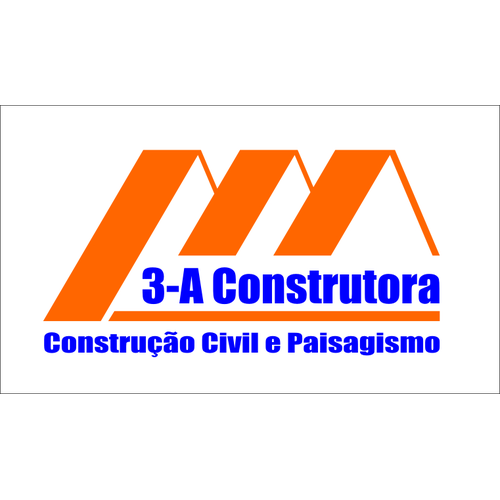 Logotipo da empresa 3A CONSTRUTORA