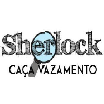 Logotipo da empresa SHERLOCK O CACA VAZAMENTOS