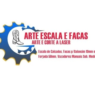 Logotipo da empresa ARTE ESCALA E FACAS