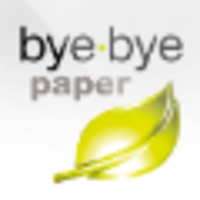 Logotipo da empresa BYE BYE PAPER