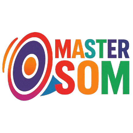 Logotipo da empresa MASTER SOM