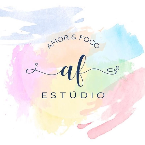 Logotipo da empresa ESTUDIO AMOR E FOCO