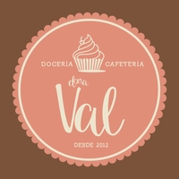 Logotipo da empresa DONA VAL DOCERIA E CAFETERIA