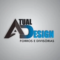 Logotipo da empresa ATUAL DESIGN FORROS E DIVISORIAS LTDA