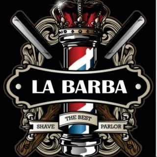 Logotipo da empresa LA BARBA BARBEARIA