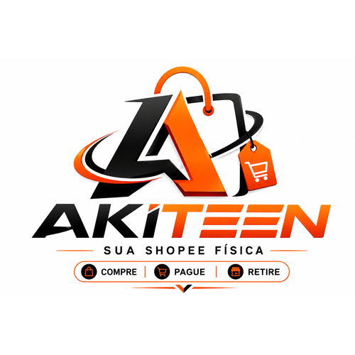 Logotipo da empresa AKITEEN DE TUDO OUTLET