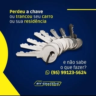 Logotipo da empresa BV CHAVEIRO