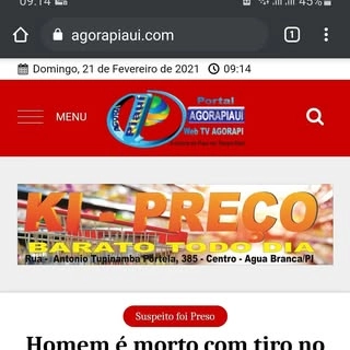 Logotipo da empresa AGORA PIAUI