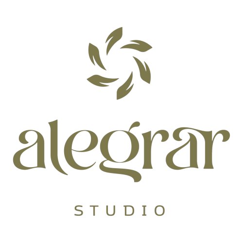 Logotipo da empresa ALEGRAR - FOTOGRAFIA E DESIGN