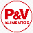 Logotipo da empresa P&V ALIMENTOS