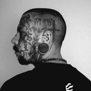 Logotipo da empresa MK TATTOO