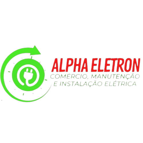 Logotipo da empresa ALPHA ELETRON