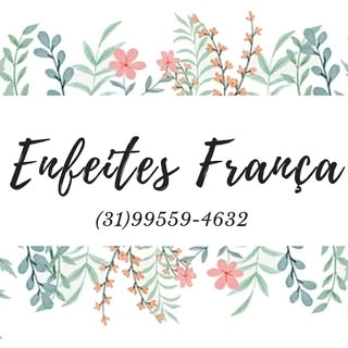 Logotipo da empresa FRANCA ENFEITES EM 3D