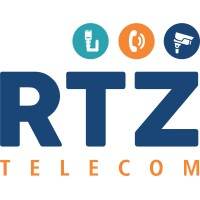 Logotipo da empresa RTZ TELECOM
