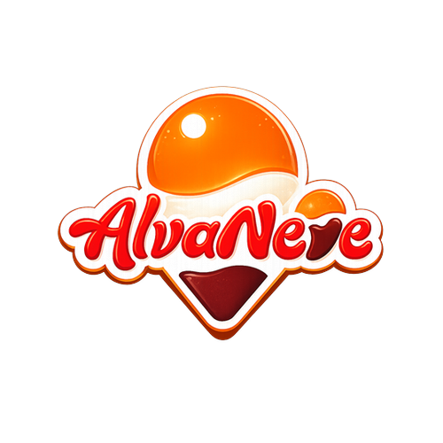Logotipo da empresa ALVA NEVE SORVETES