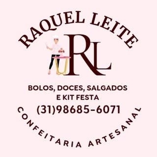 Logotipo da empresa RAQUEL LEITE CONFEITARIA ARTESANAL